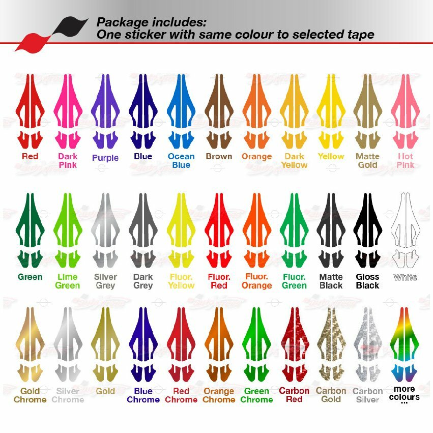 1/2" Roll Vinyl Pinstriping Pin Stripe Solid Line Car Tape Decal Stickers 12mm