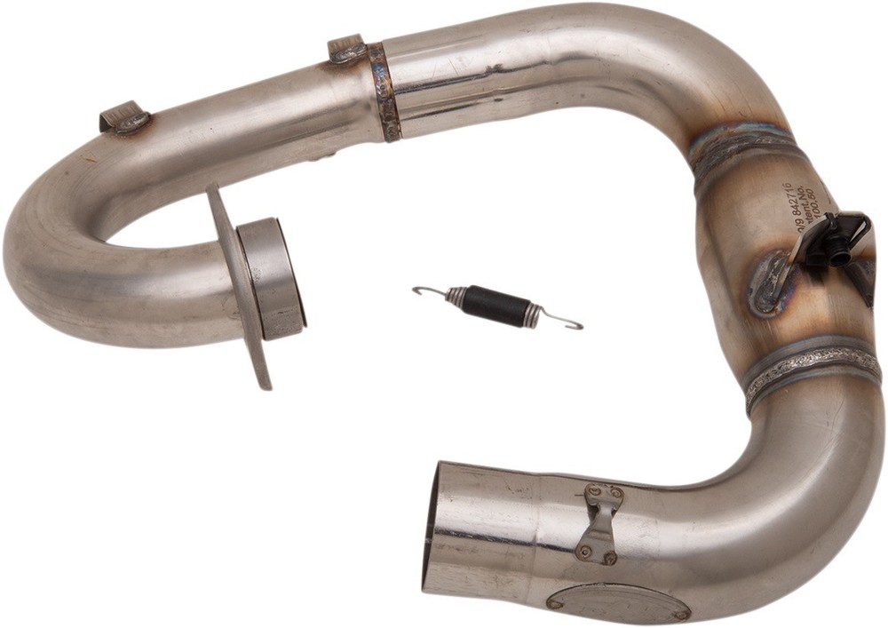 FMF 044458 Megabomb Header with Midpipe - Stainless Steel