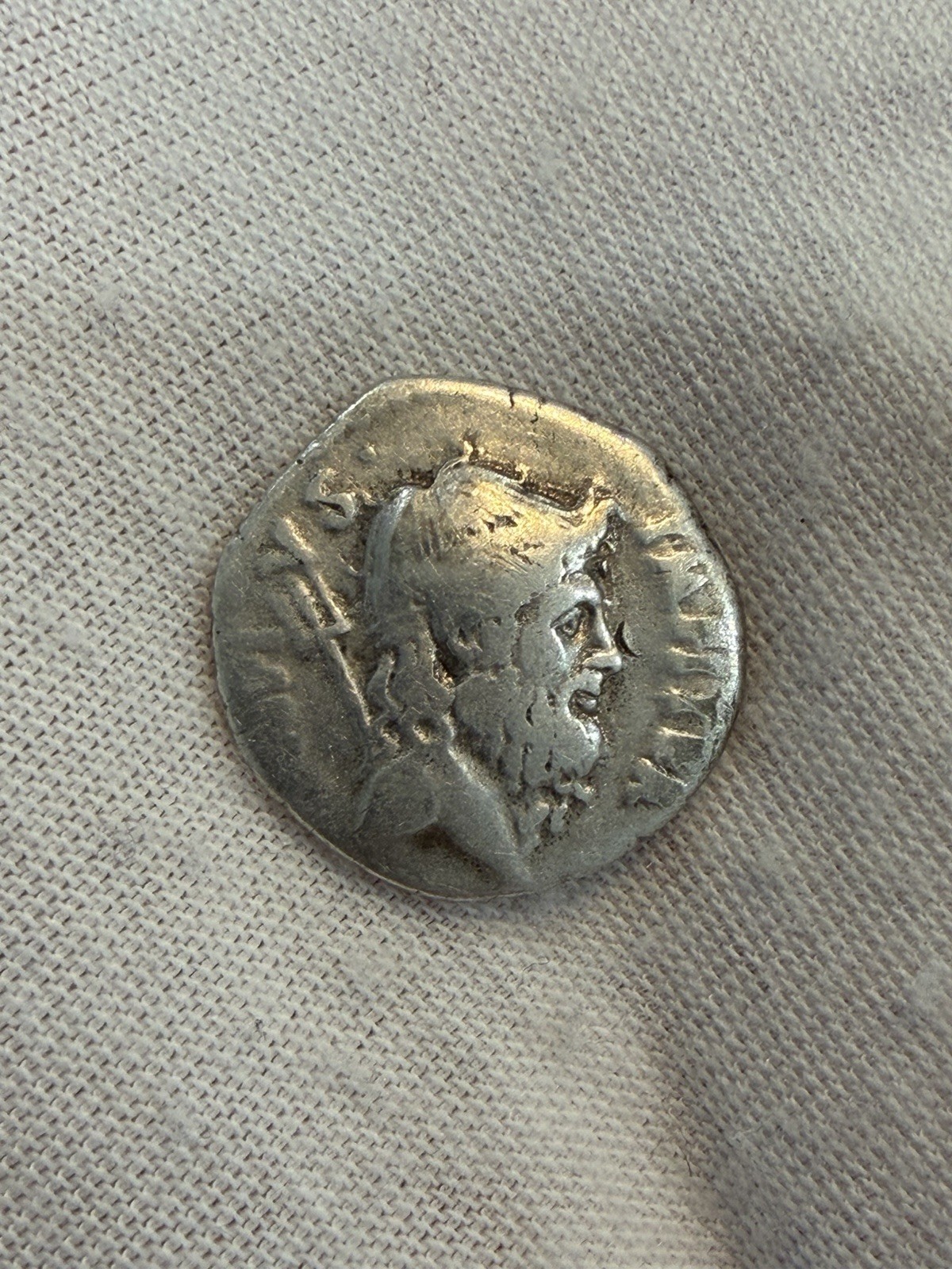 The Pompeians. Sextus Pompey. 37/6 BC. AR Denarius