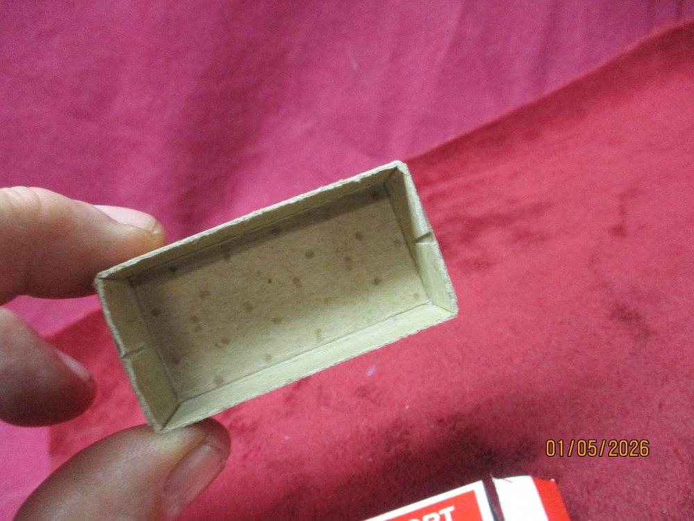Vintage Sears & Roebuck, Copper Plated .22 Short, Ammo Box, (EMPTY)
