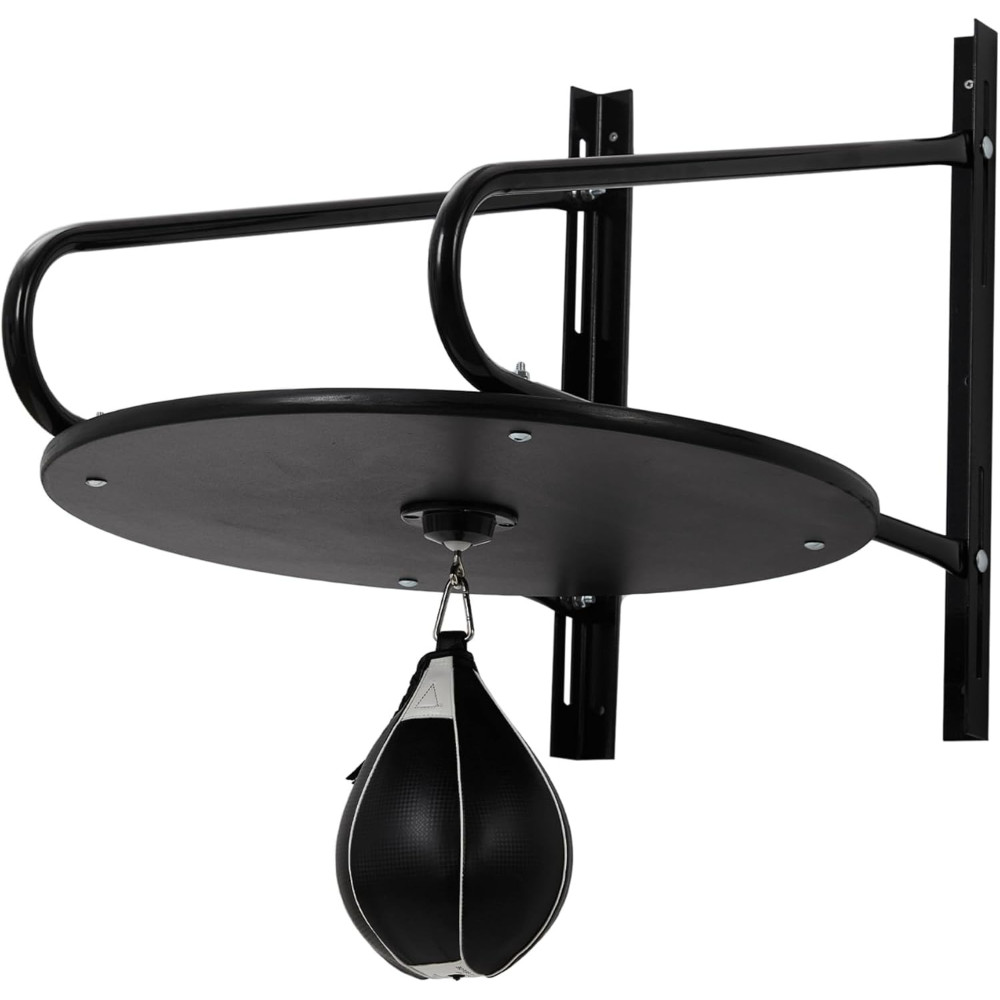 Adjustable Speed Bag Platform Kit: 24" Wall Mount Boxing Training with Swivel