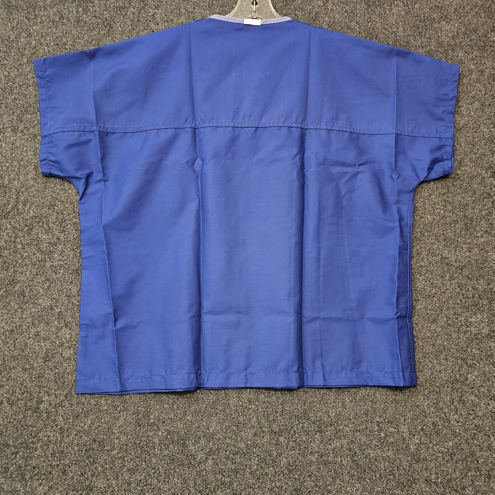 Pinnacle Health Scrub Set Large Blue V-Neck Top & Drawstring Pants Medical