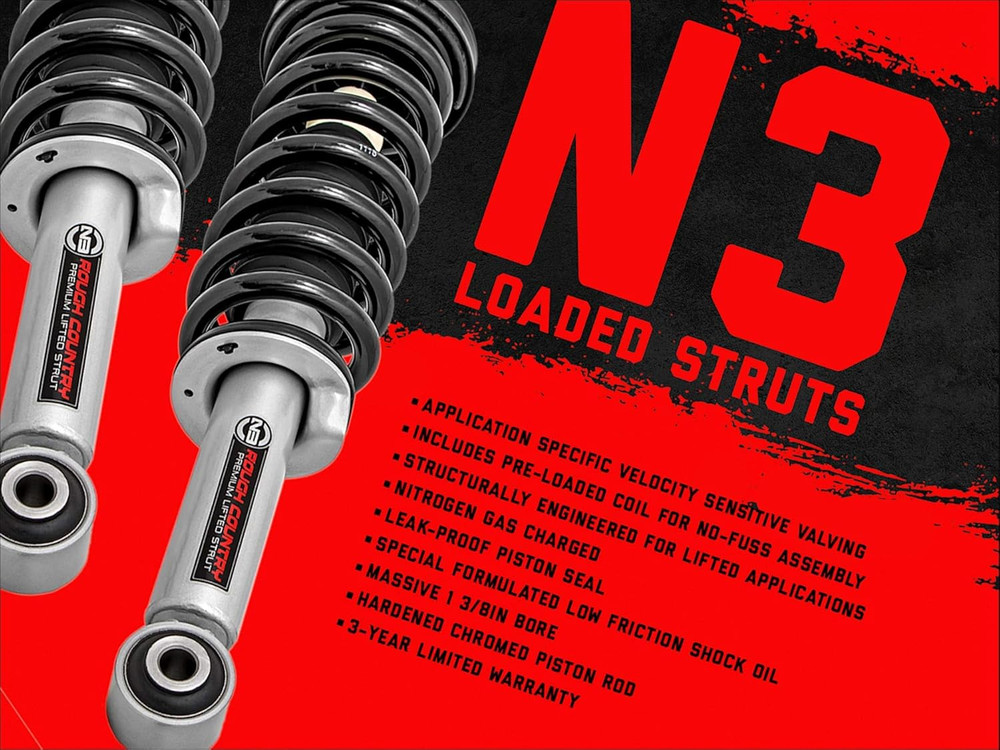 2005-2023 Tacoma 2" N3 Leveling Struts – Compatible Replacement