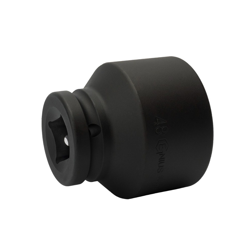 Genius Tools 3/4" Dr. 48mm Thin Wall Impact Socket (12-Point) (CR-Mo) - 655248