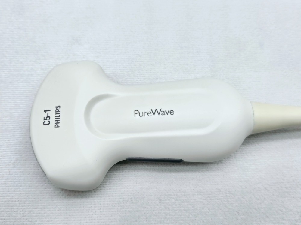 Philips C5-1 Curved Array Transducer - Working - Cord Damage