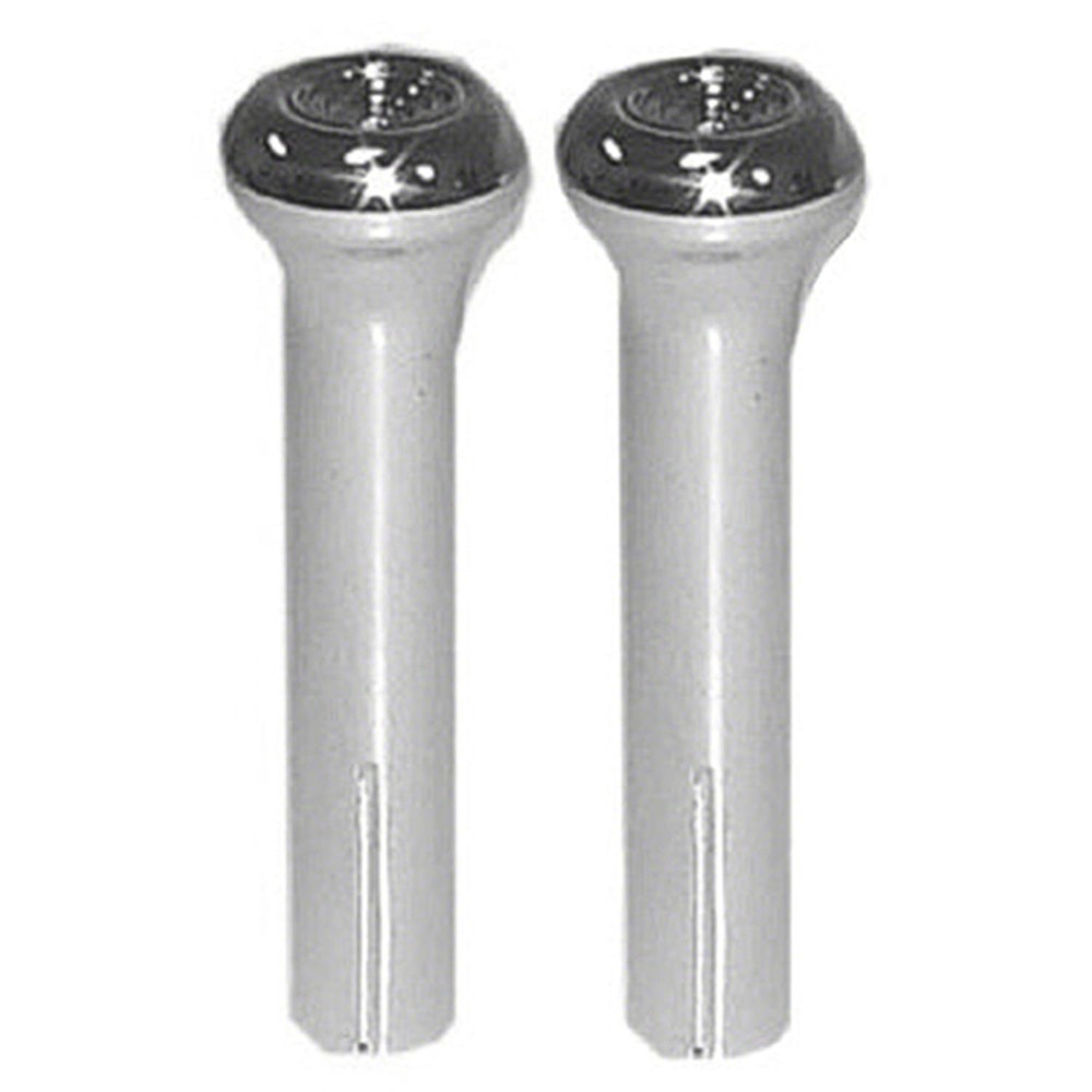 Replacement Chrome Pair of Door Lock Knobs (See compatibility Chart)