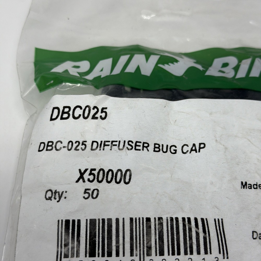 DBC025 Diffuser Xeribug Caps - 50 / BAG-NEW