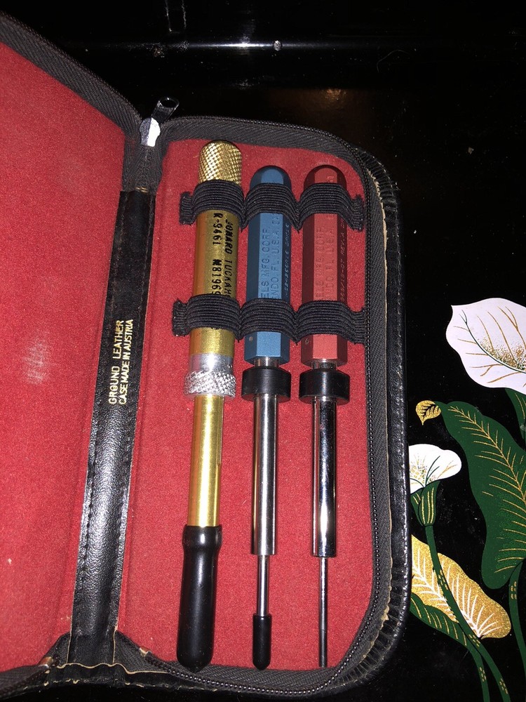 JONARD TOOLS KR-260 REMOVAL TOOL KIT, 3 PIECES Mint Austria Made Leather Case
