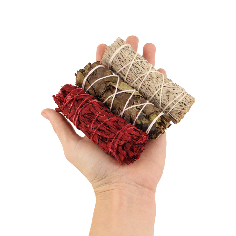 12 Pack Variety Sage Bundle Set | USDA Organic Smudging Sticks Assorted Gift Set