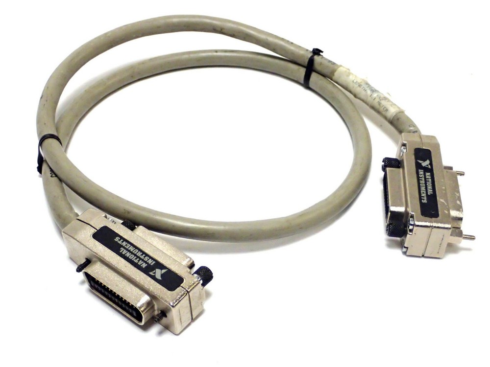 NATIONAL INSTRUMENTS 763061-01 X2 GPIB CABLE DOUBLE SHIELDED PLUG/RECEPTACLES 1M