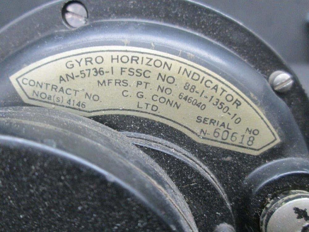 646040 Garwin Directional Gyro Indicator