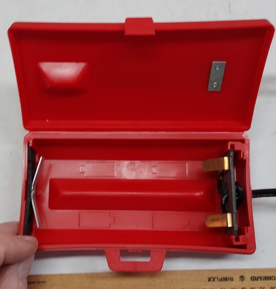 Justrite Electric Head Lantern Flashlight 19040 in Original Box