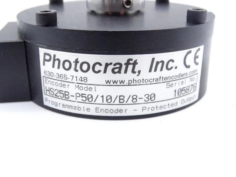 PHOTOCRAFT HS25B-P50/10/B/8-30 ENCODER  NSMP