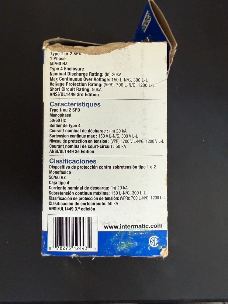 INTERMATIC AG2401C3 New in Box