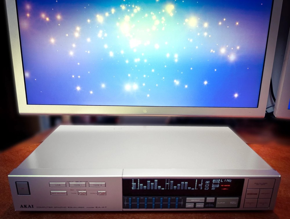 AKAI EA-A7 🌈RaRe🌈 Vintage Stereo Digial Equalizer