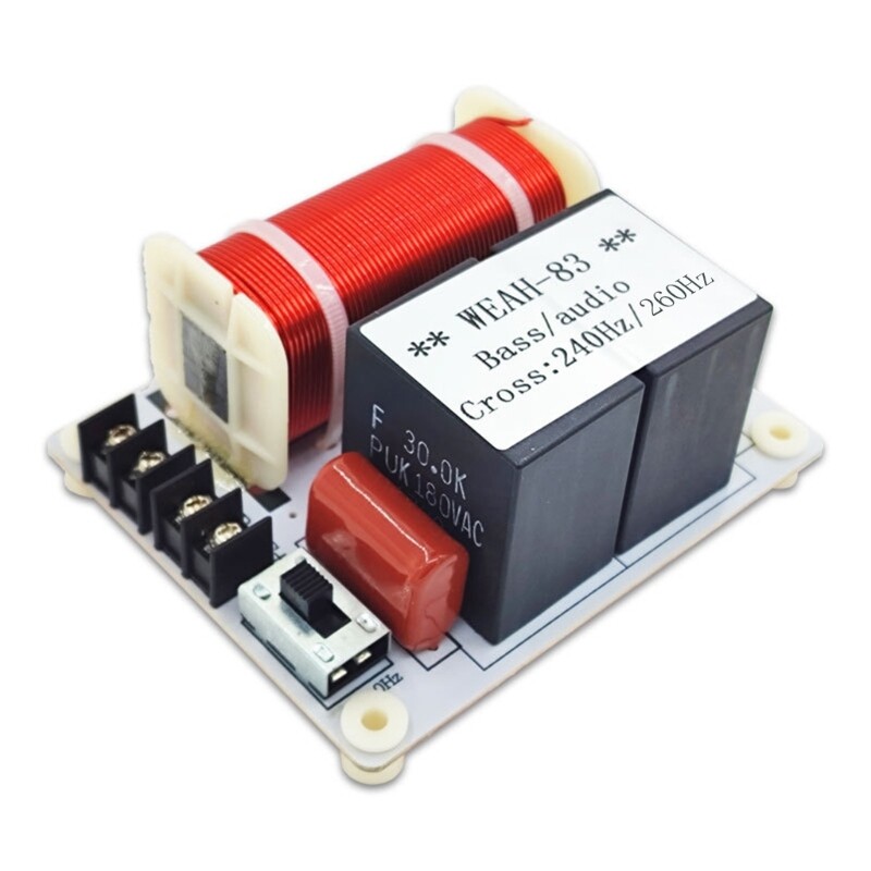 1PC 400W Speaker Frequency Divider Tweeter Bass Crossover Filter