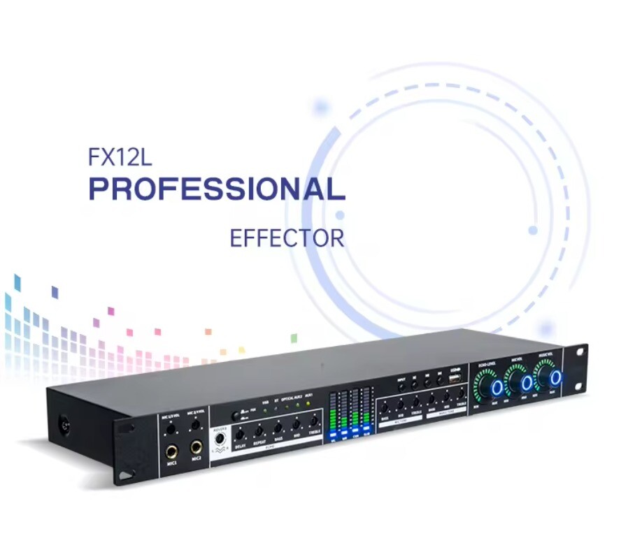 Professional UB12 Performance Audio Processor Digital Preamp Effect Dj Equipment