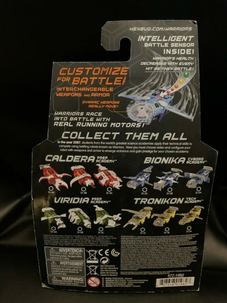 Hexbug Warriors Battling Robots Caldera S1-4A New