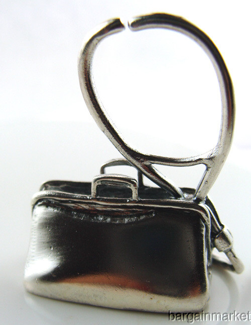 Sterling Silver Miniature Doctors Stethoscope Bag #526
