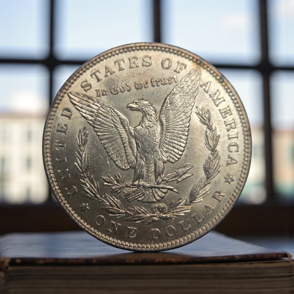 1887 Morgan Silver Dollar 90% Silver About Uncirculated