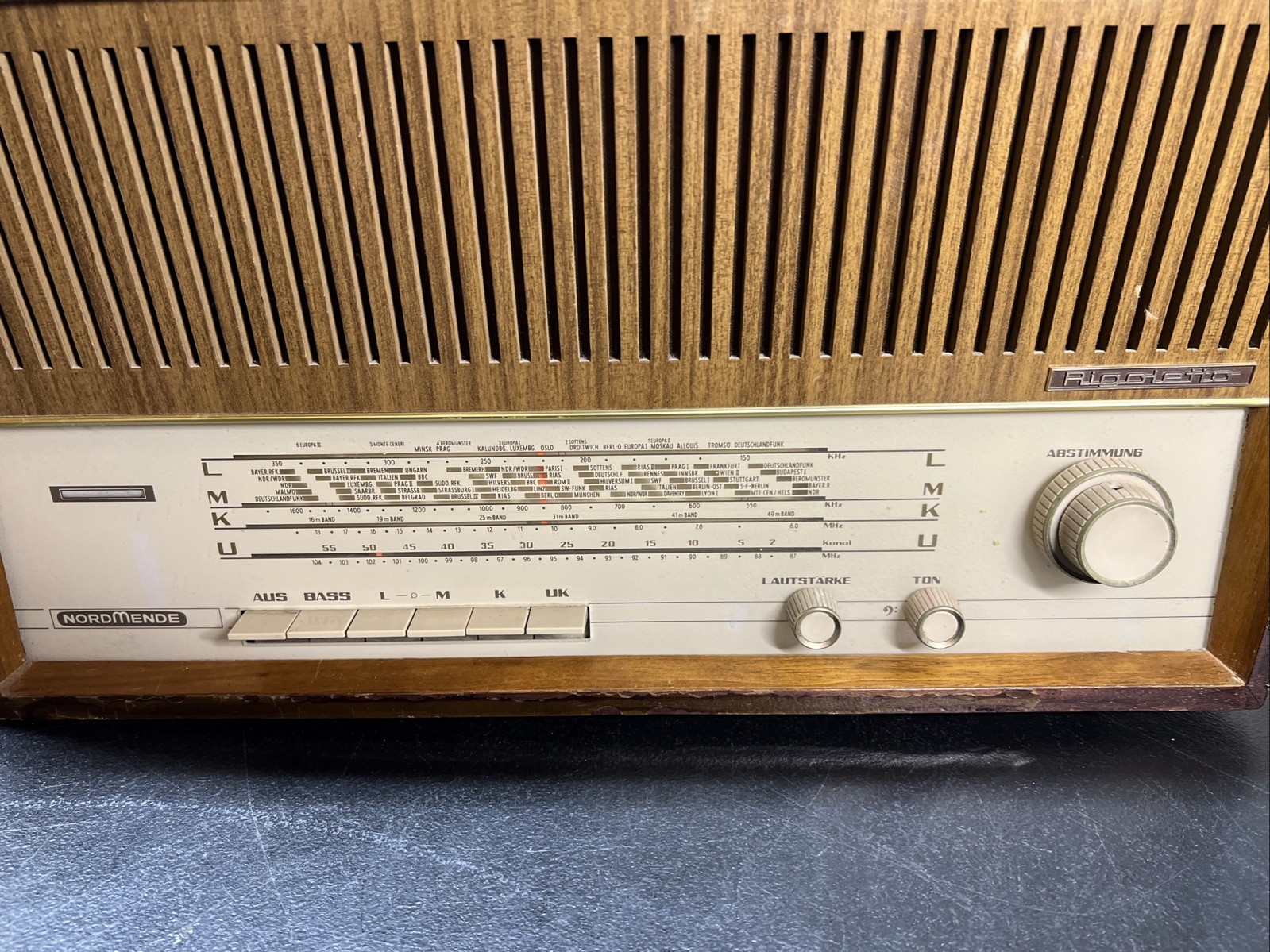 NORDMENDE RIGOLETTO RÖHRENRADIO