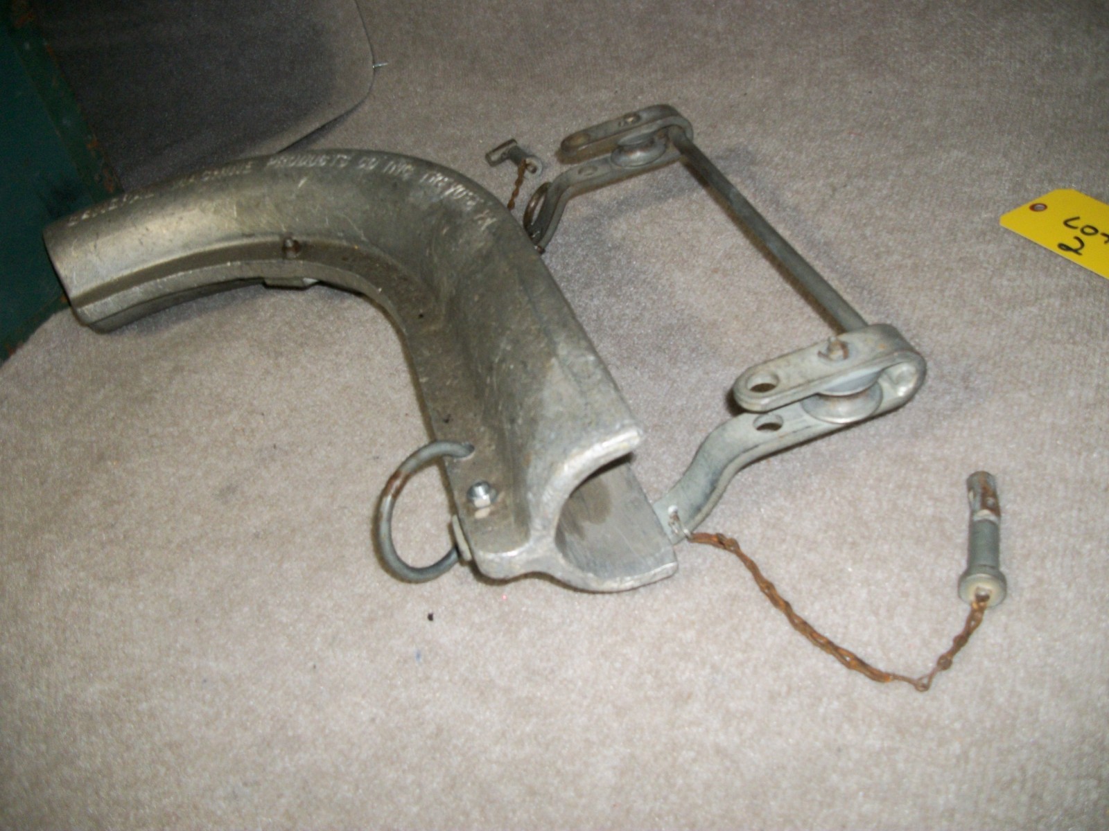 general machine products GMP heavy duty 2" cable guide chute