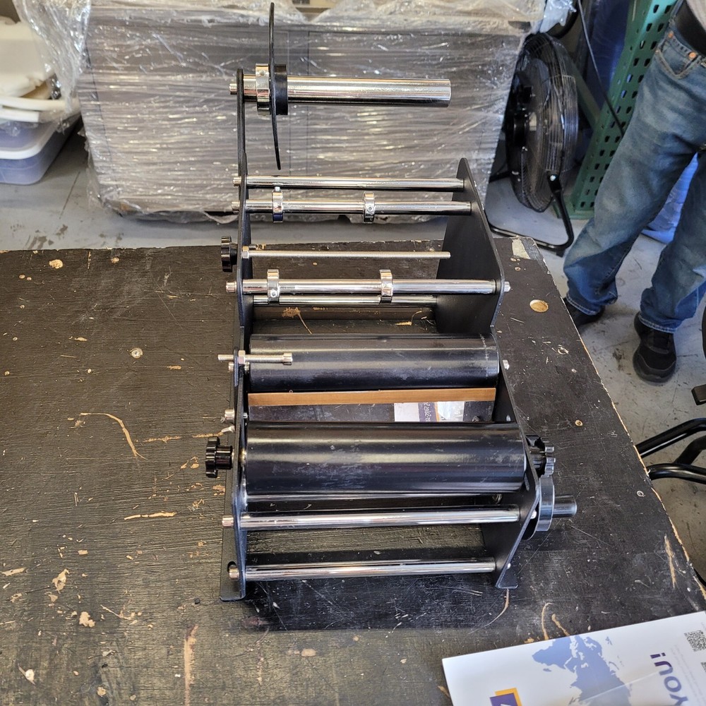 Manual Round Labeling Machine (Open Box)
