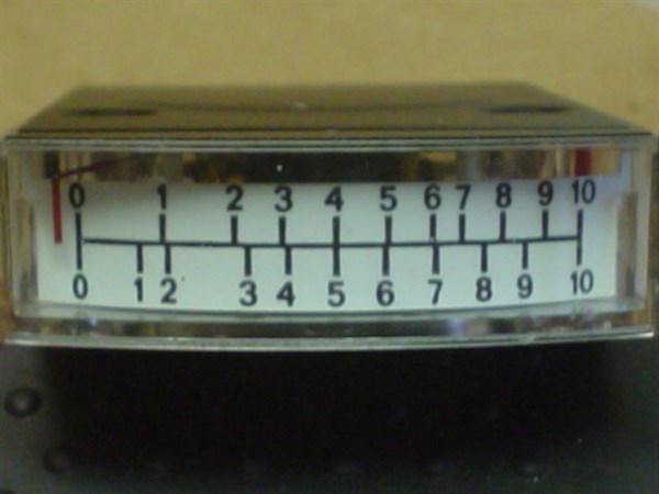 Transcat EIL 0-50 UADC Panel Meter YE/286-HORIZ