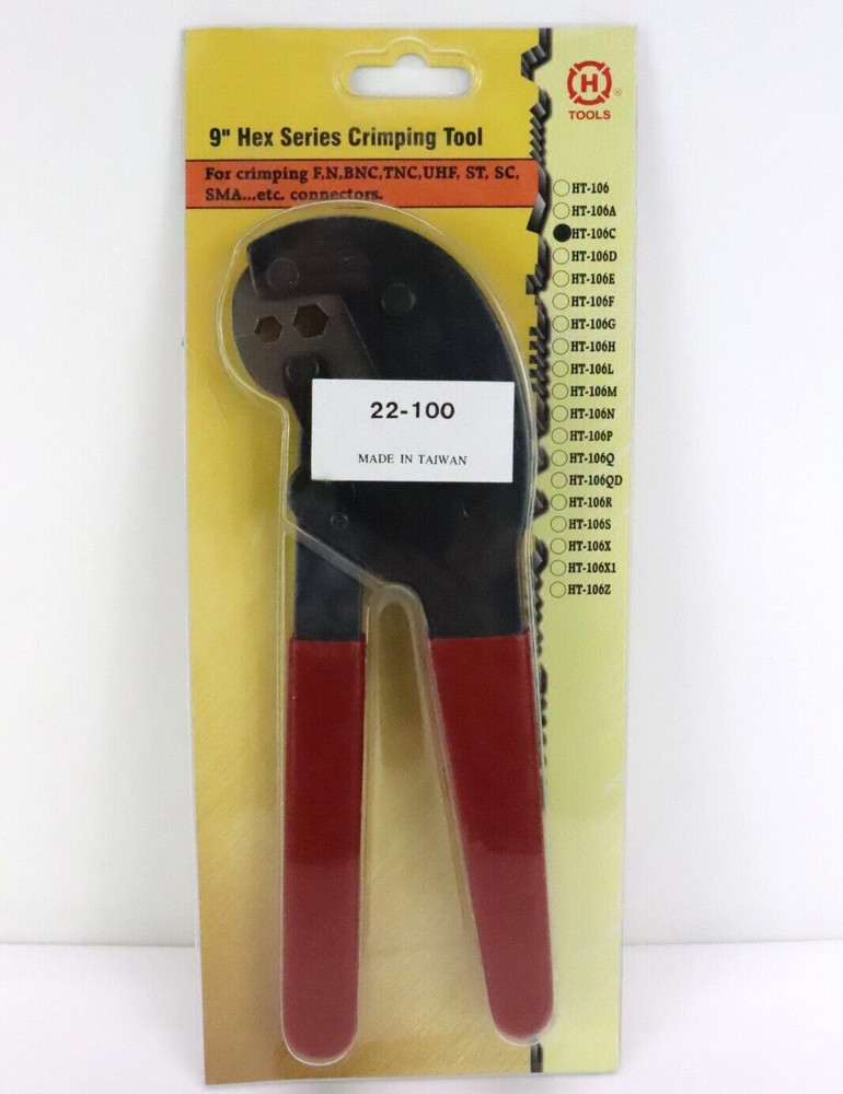 9" HEX Series Crimping Tool NIP