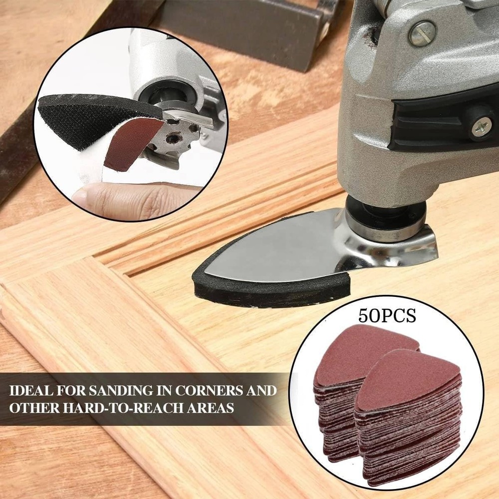 Compact 104Pcs Sanding Pads Kit: Professional Quality for DIY & Pro Projects
