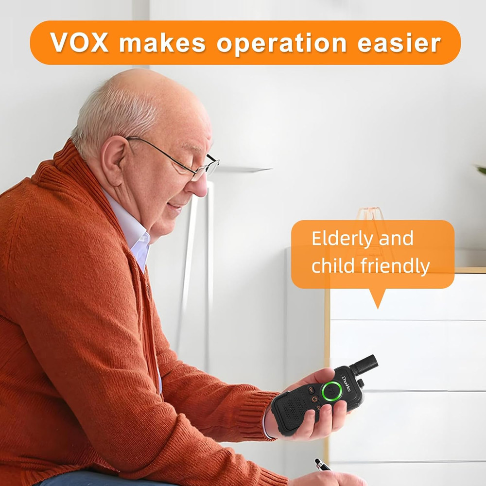 ChunHee Wireless Intercom System for Home Caregiver Pager Intercom for Elderly w