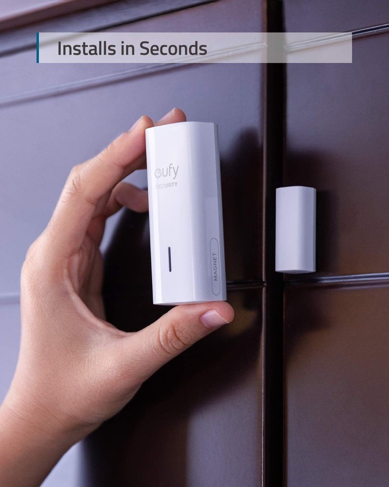 eufy Entry Sensor Send Alert Triggers Siren for Doors Windows Detects|Refurb