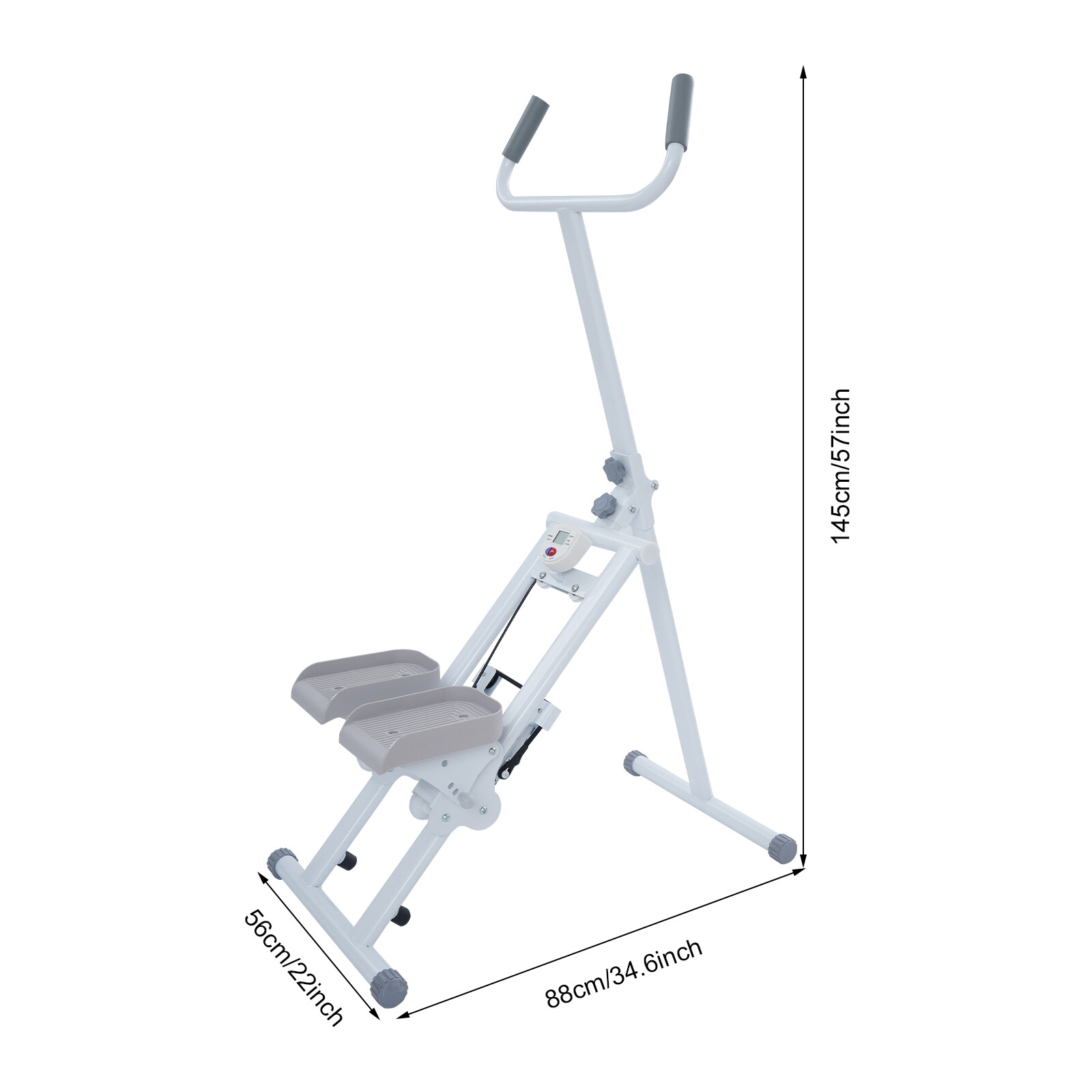 Stair Stepper, Foldable Vertical Stair Climber Machine for Full-Body Workout US