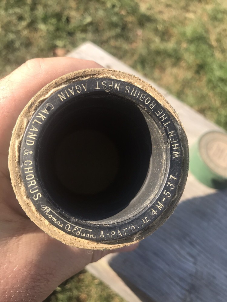 Edison Record When The Robins Nest Again 537 4min Phonograph