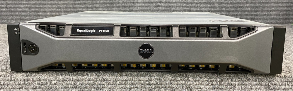 Dell EqualLogic PS4100 Storage Array, No Drives, 2x Controller Modules w/ Cord