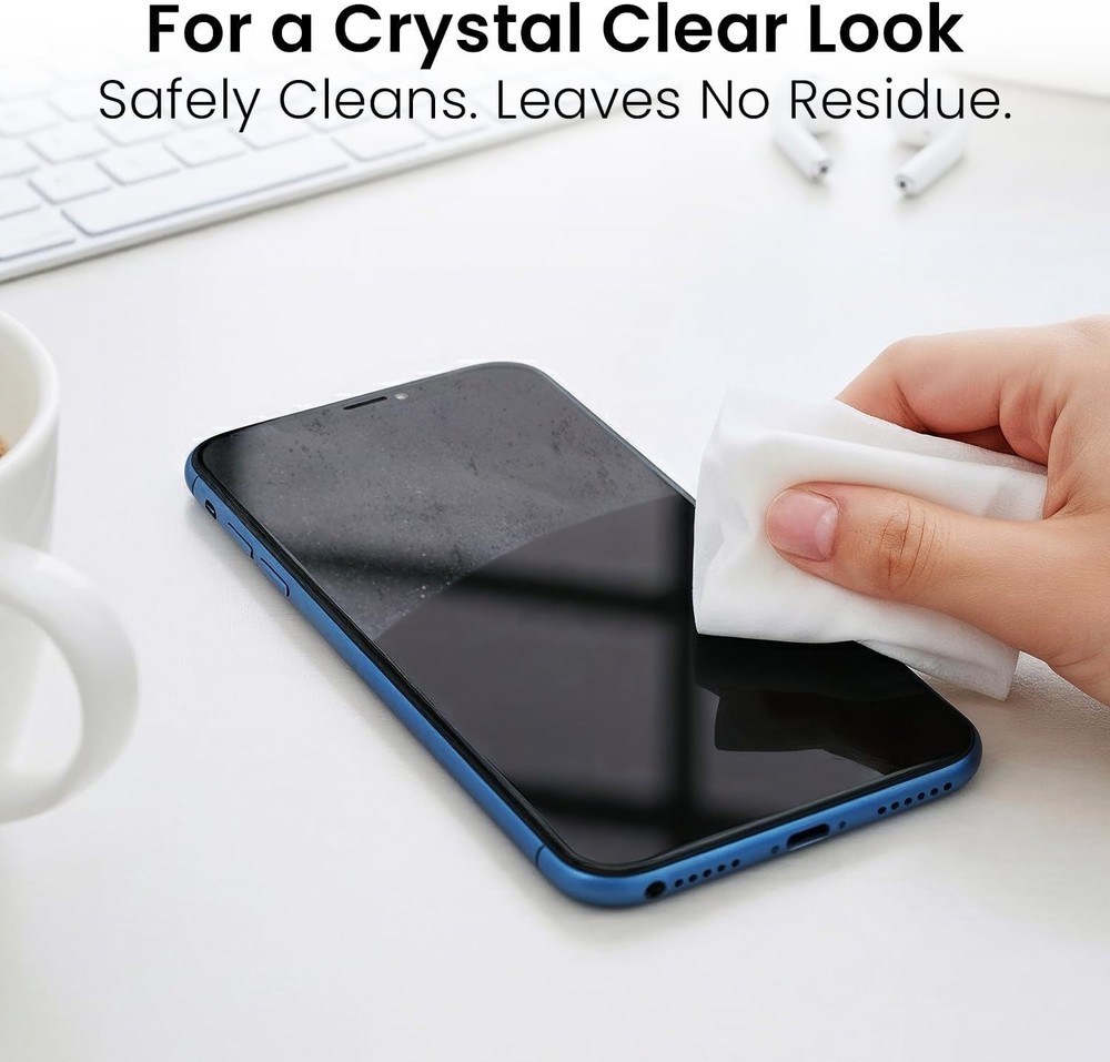 Screen Wipes 150 Pack - Electronic Wipes, Computer Screen Cleaner Wipes for E...