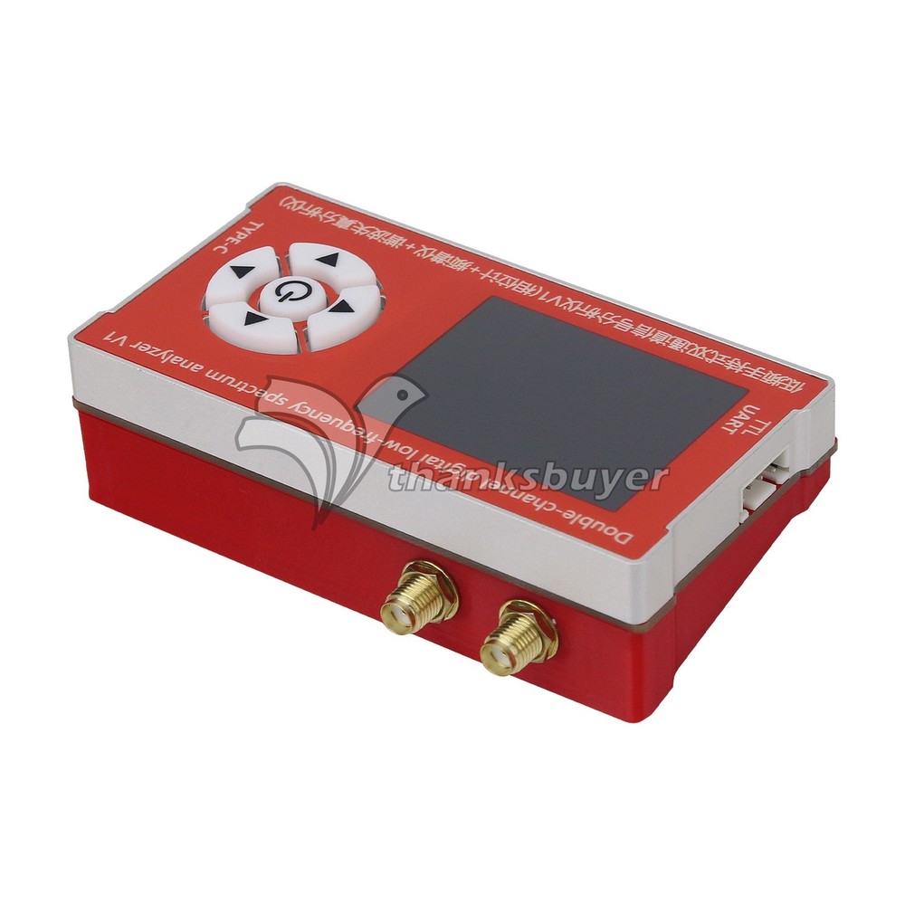 2-CH Digital Spectrum Analyzer 10Hz-800kHz Phase Difference Detection Module