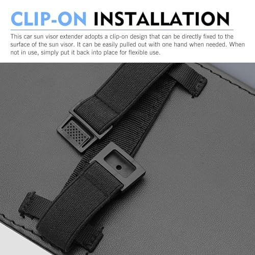 Sun Visor Extender for Car, Car Sun Visor Extender, Retractable Goggles