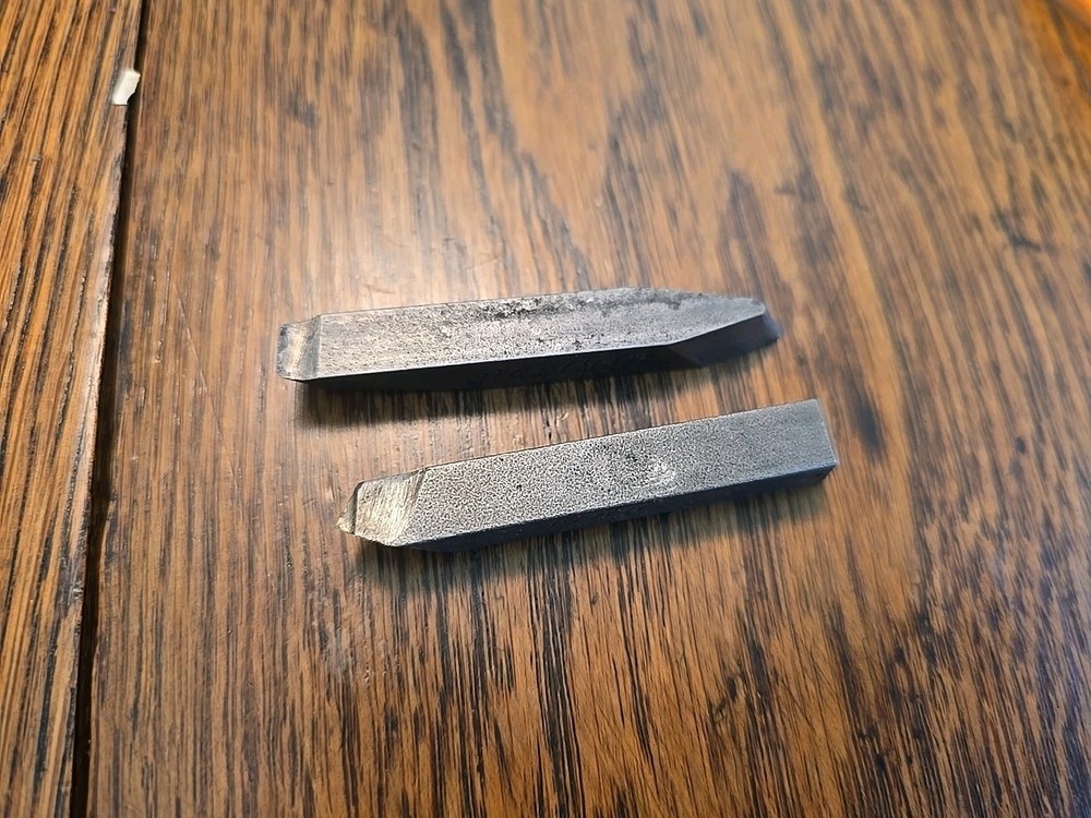 (2) Crucible REX AAA 5/16" Lathe Tool Bits