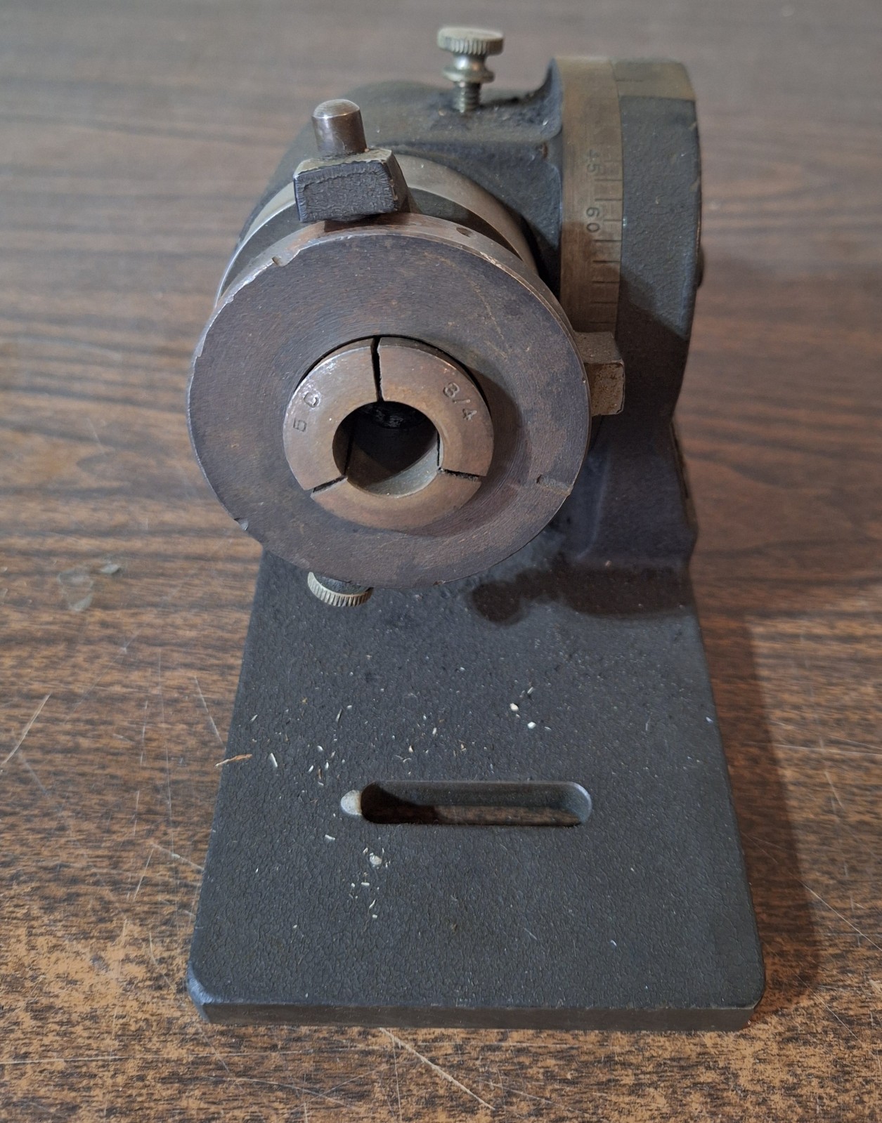 USED Poly Choke Model 101 Sharpening fixture for taps and drills