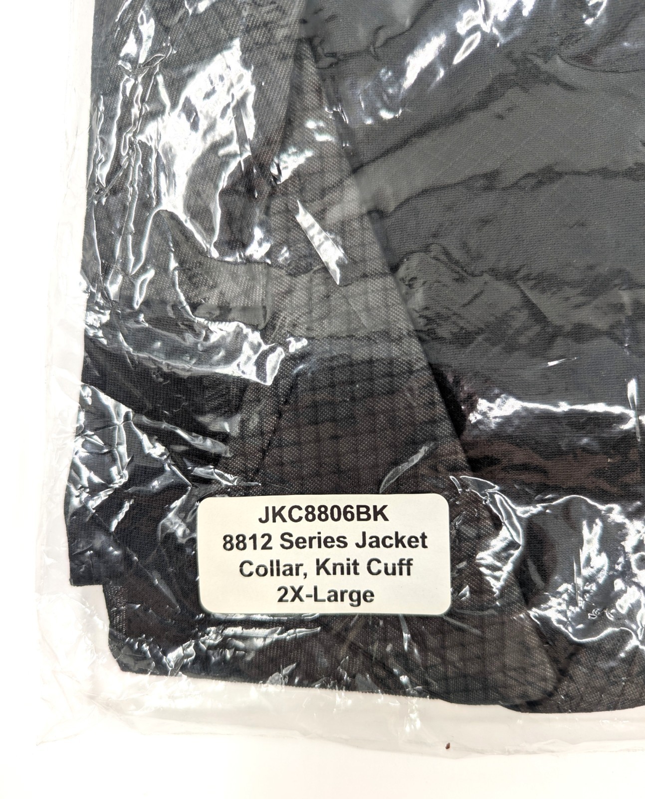 NOS! Transforming Tech ESD Jacket, Lightweight Poly-Carbon Blend 2XL Black