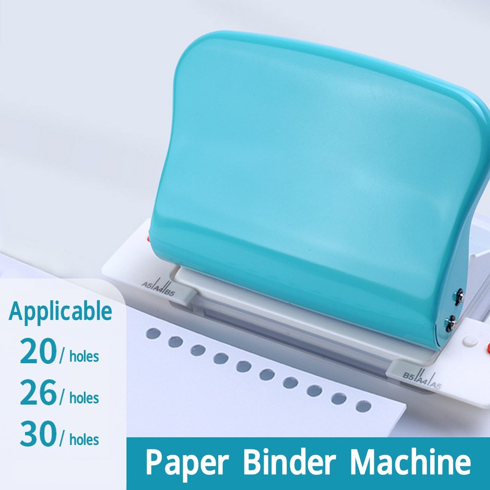 Portable Paper Binding Machine Punch Tool For A4 A5 A6 A7 For