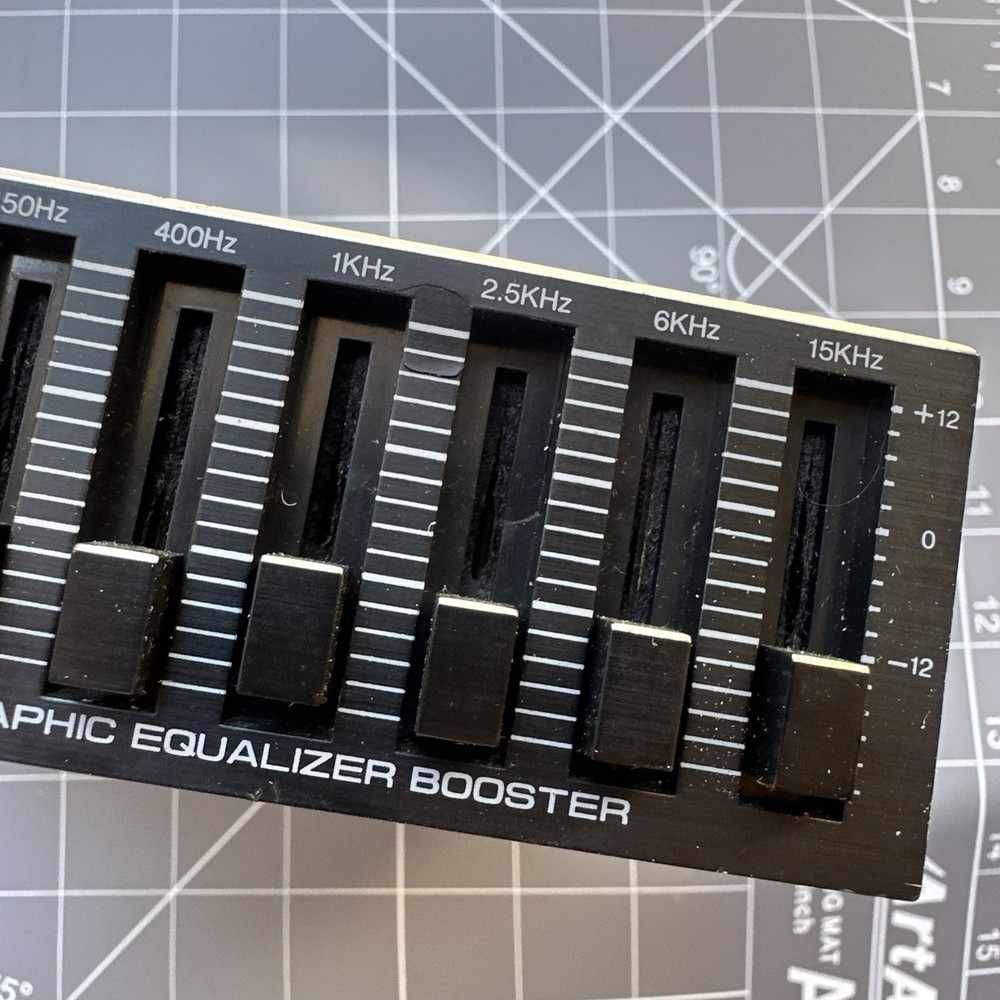 Daytron E-5301 Graphic Equalizer Amplifier Booster - Vintage UNTESTED