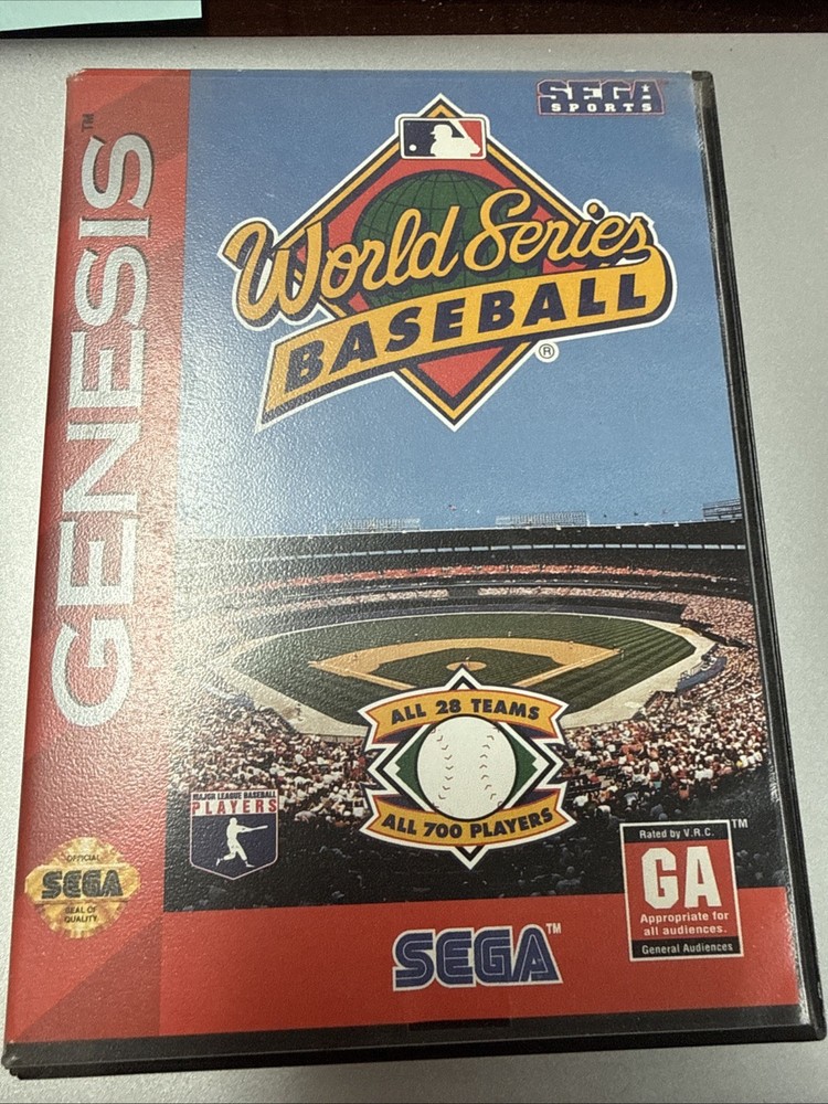 World Series Baseball Case (SEGA Genesis) Authentic BOX ONLY