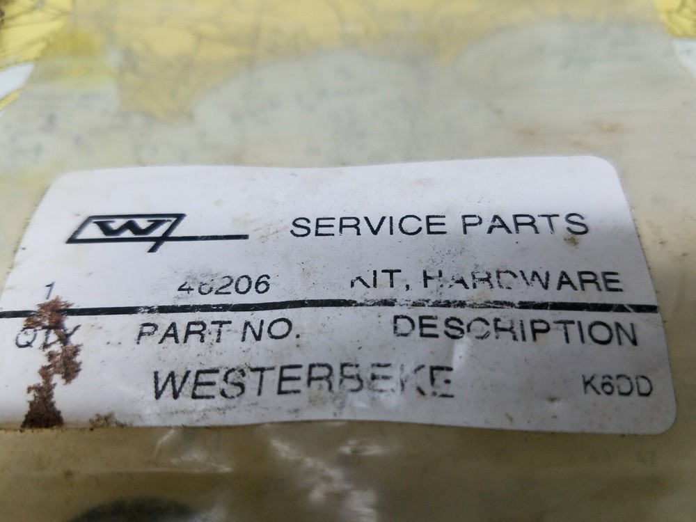 Westerbeke 46206 Kit, Hardware OEM