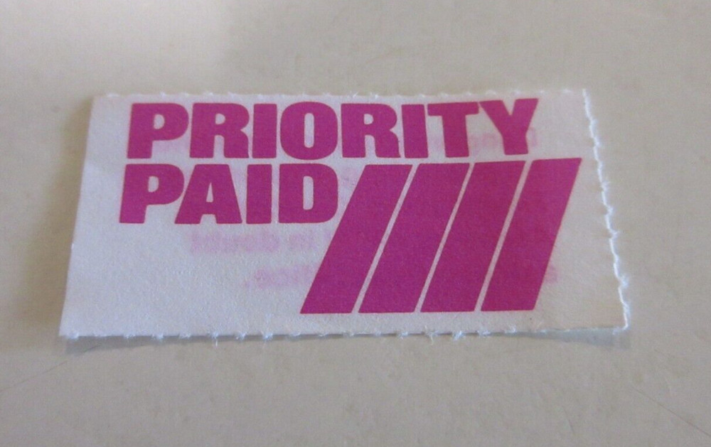 Priority Paid Postage Stickers - Small & Large - Envelopes & Parcels - Australia