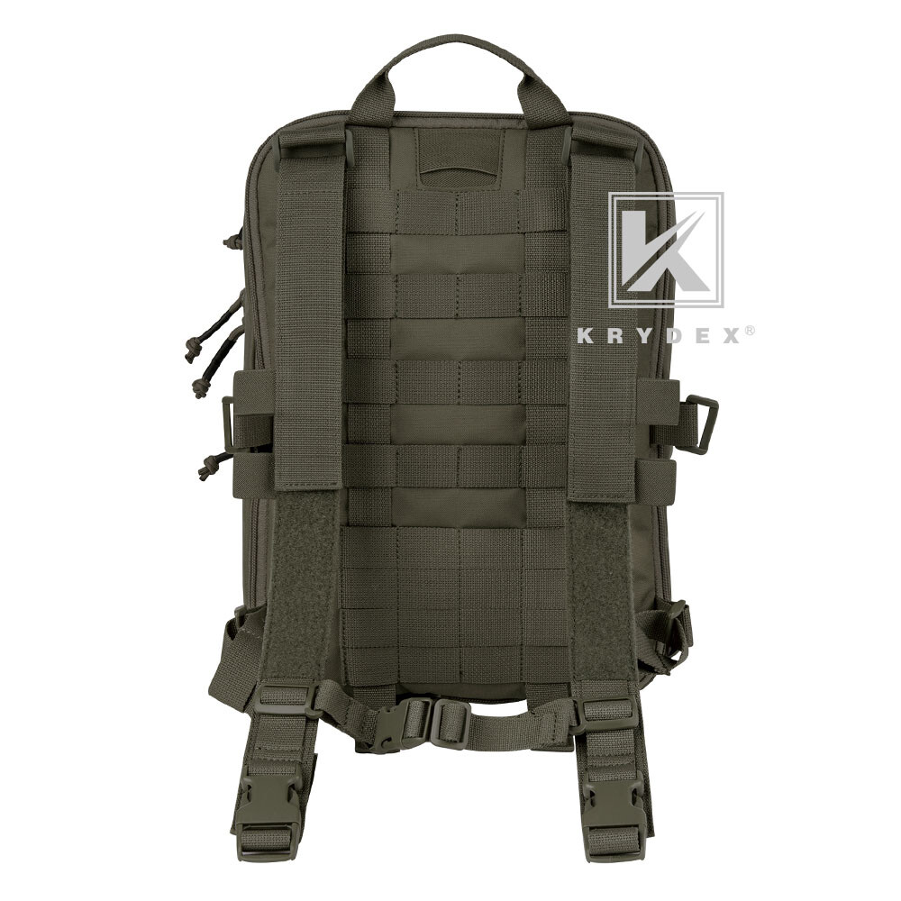 KRYDEX D3 Flatpack Tactical Expandable Backpack 23L MOLLE Travel Expanded Pack