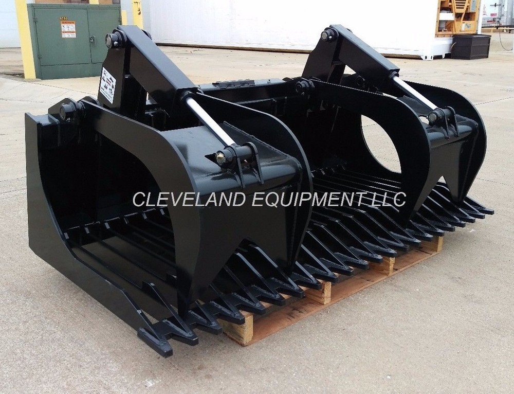 72" EXTREME-DUTY SKELETON ROCK GRAPPLE ATTACHMENT John Deere Skid-Steer Loader