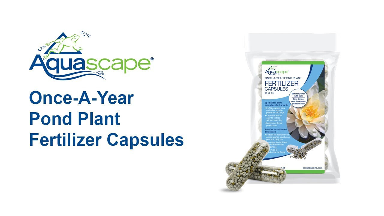 Aquascape Once-a-Year Pond Plant Fertilizer Capsules 12 PK. 89011