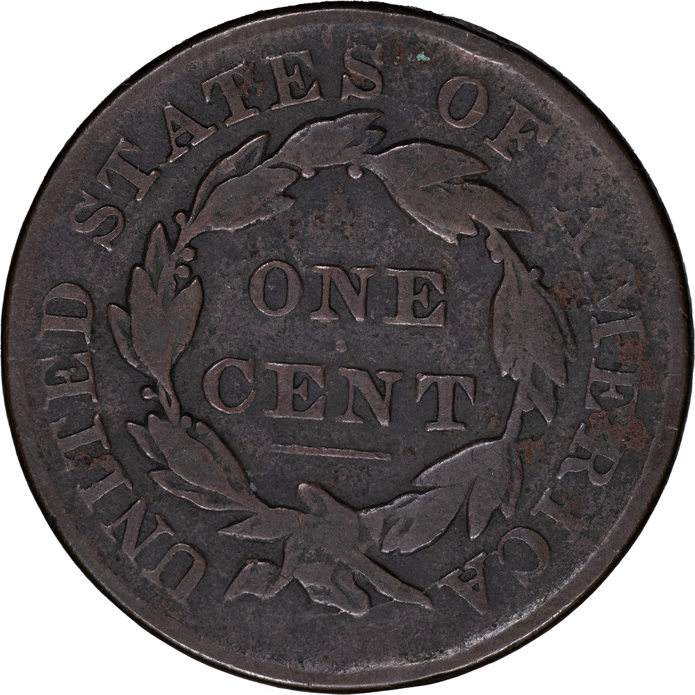 1833 1c Coronet Head Large Cent ~ Good